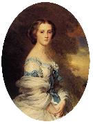 Franz Xaver Winterhalter Melanie de Bussiere, Comtesse Edmond de Pourtales oil on canvas